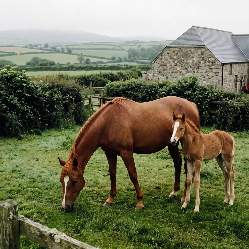 Élevage de chevaux au Activités équestres La Jembertie, Grignols